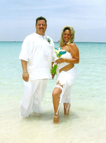 beach wedding sarong